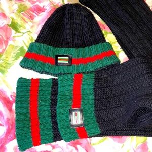 Gucci Beanie & Scarf 🧣